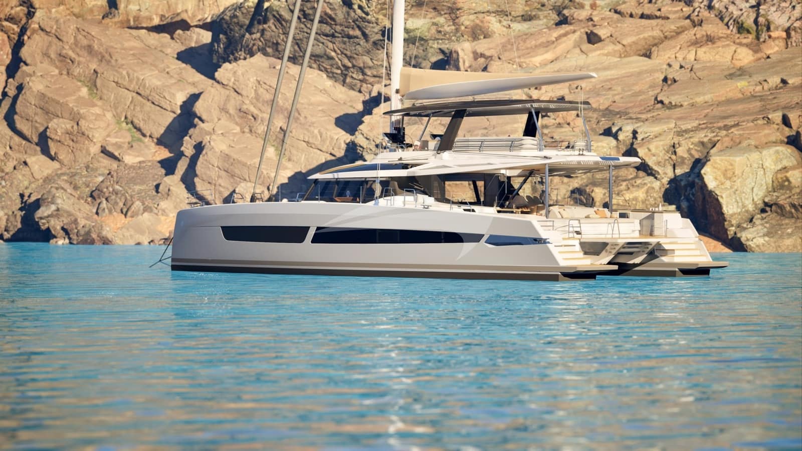 Nargiza — Fountaine Pajot 21.9m luxury yacht charter Monaco