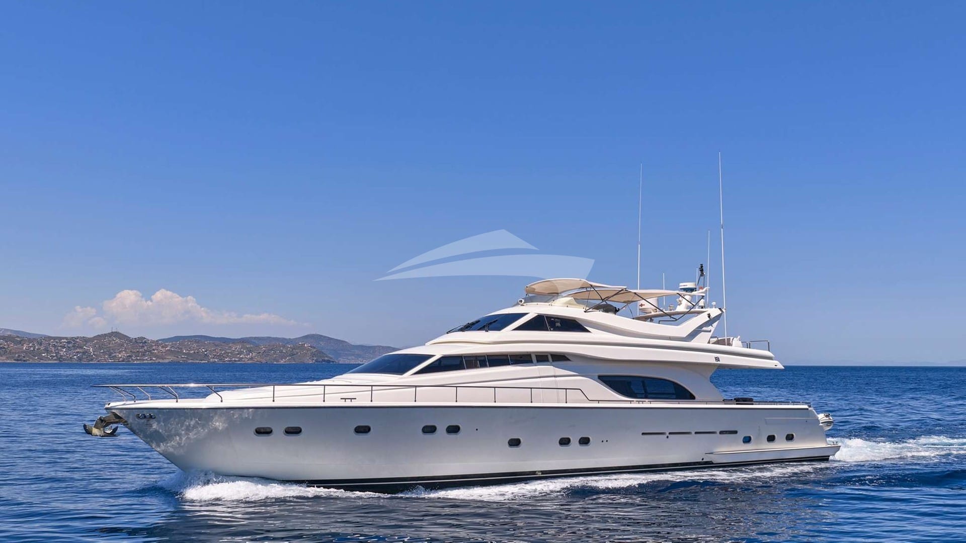 Weekly charter yacht in Monaco — Ferretti Apeiron Blue, 24m yacht available in Monaco
