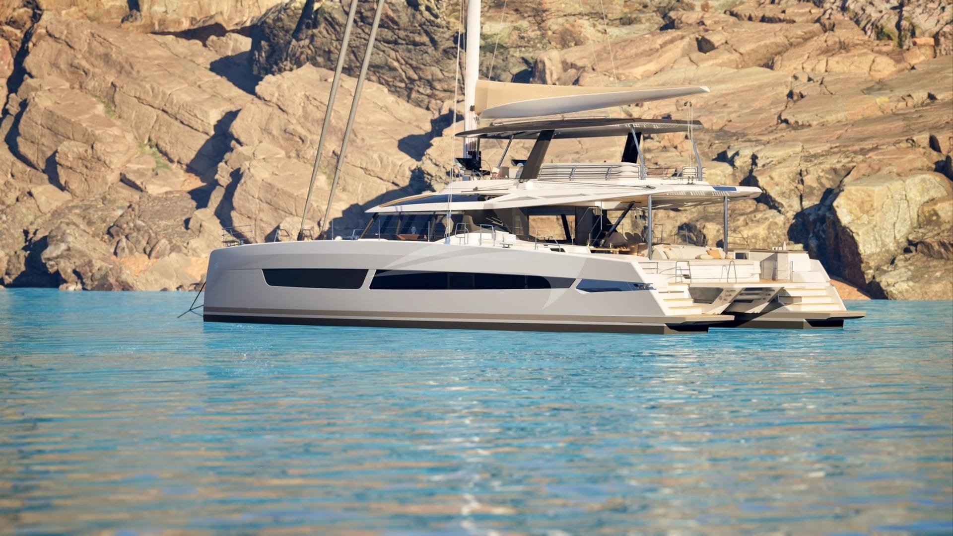 Nargiza — Fountaine Pajot 21.9m luxury yacht charter Monaco