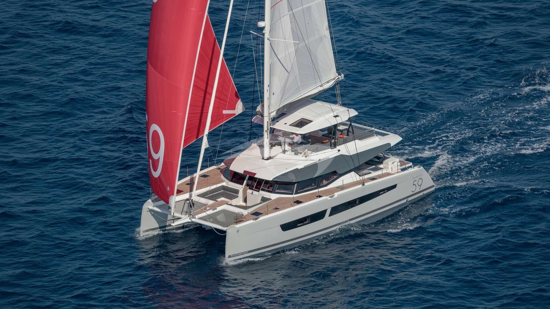 Nehalennia — 18m Fountaine Pajot luxury yacht charter Monaco