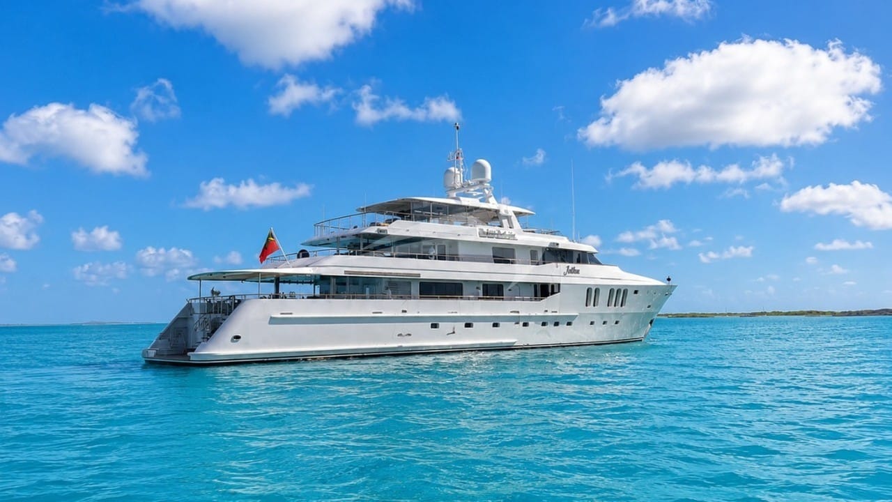 Jubilee — 44m Pendennis Shipyard luxury yacht charter Monaco