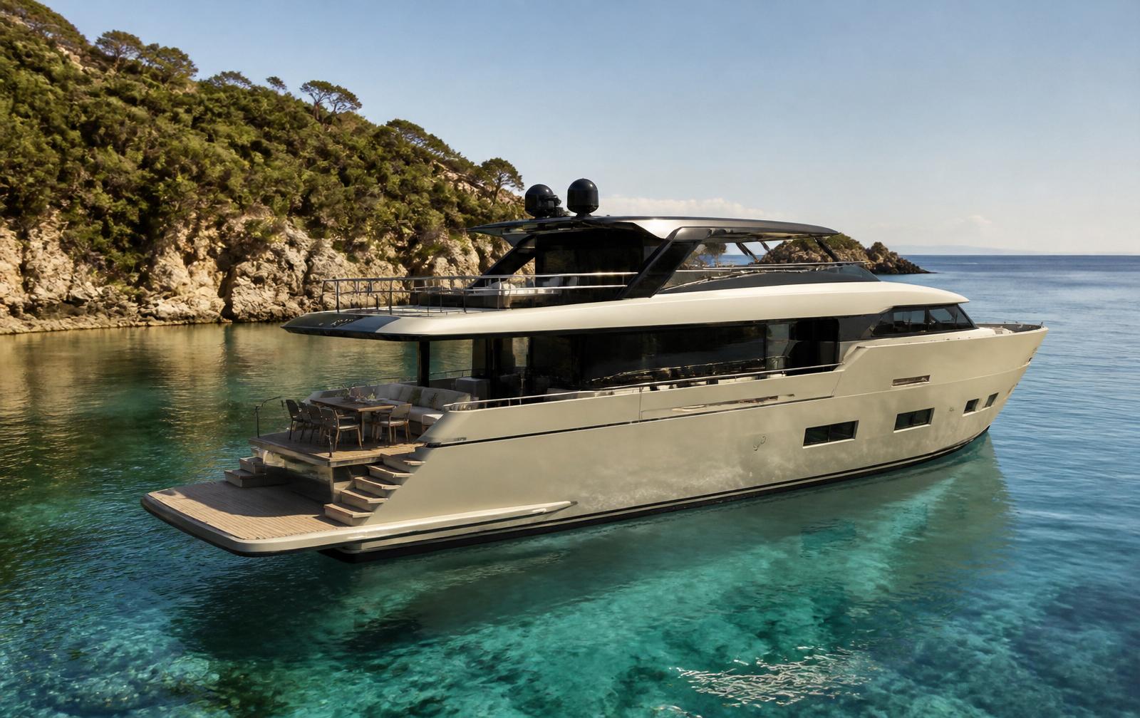 Vento d'Oro — Sanlorenzo 29m luxury yacht charter Monaco